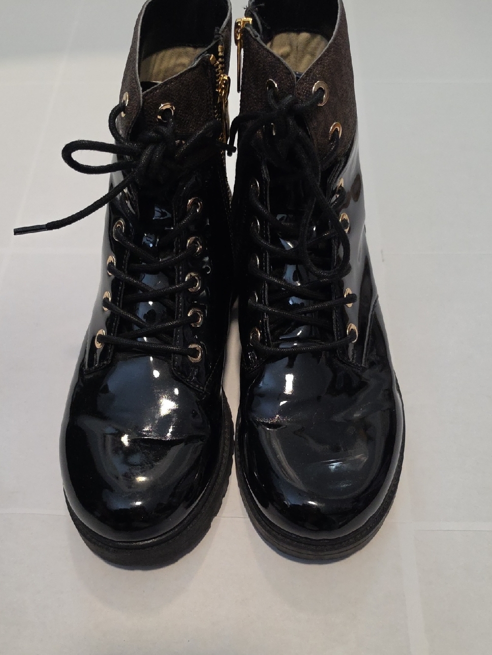 Michael Kors Alistair Lace-Up Combat Boots